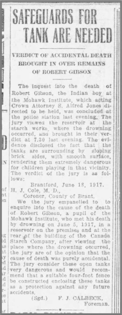 The Brantford Daily Expositor (Brantford, Ontario, Canada) · Tue, Jun 19, 1917 courtesy of Newspapers.com