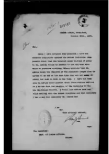 Example of Mohawk Institute records:
