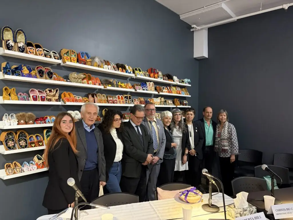 Judges of the Permanent Peoples' Tribunal on Missing and Disappeared Indigenous Children and Unmarked Burials in Montréal, May 2026